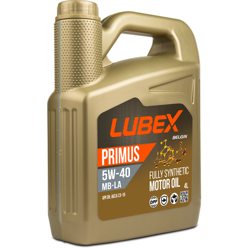 L034-1317-0404 LUBEX Синтетическое моторное масло PRIMUS MB-LA 5W-40 (4л)