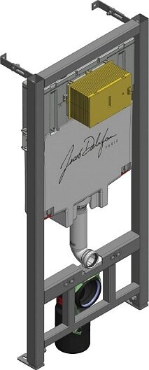 Унитаз Jacob Delafon Struktura EDE102-00 подвесной без сиденья - фотография № 3