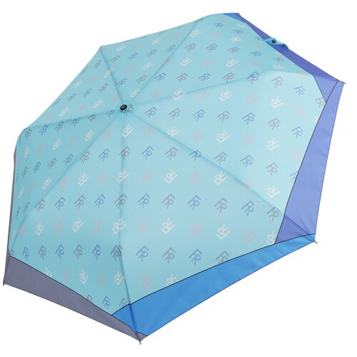 Мини-зонт FABRETTI, голубой мини зонт fabretti голубой