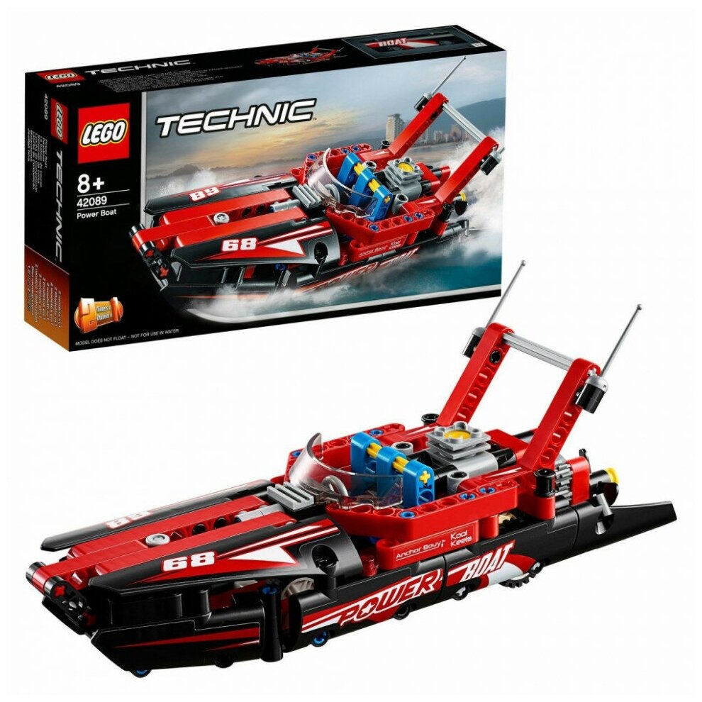 Lego Technic 42089 Моторная лодка Конструктор - фото №12