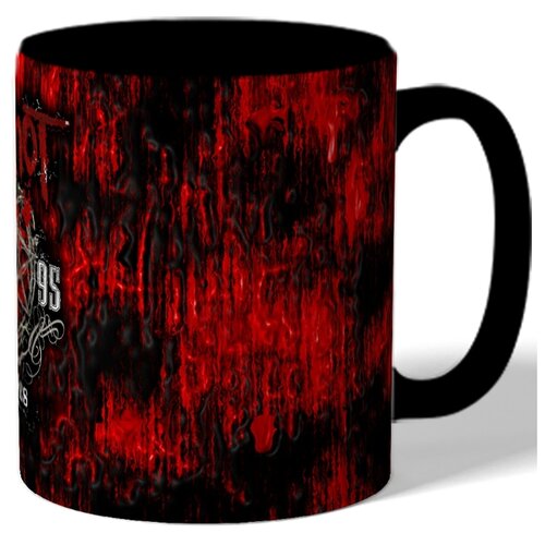 фото Кружка цветная с рисунком slipknot 1995 drabs