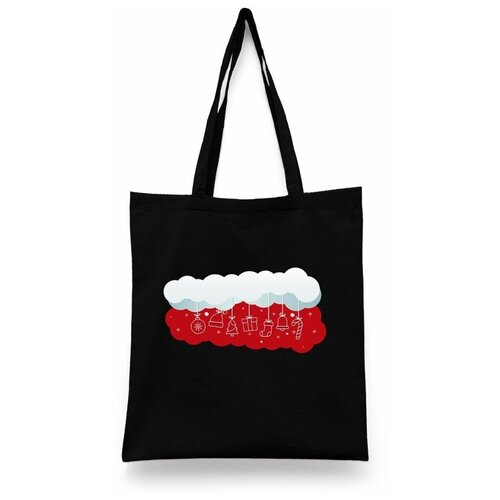 фото Сумка шоппер каждому своё, черный