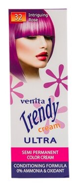 Venita Крем Trendy cream, 32 интригующий розовый, 75 мл