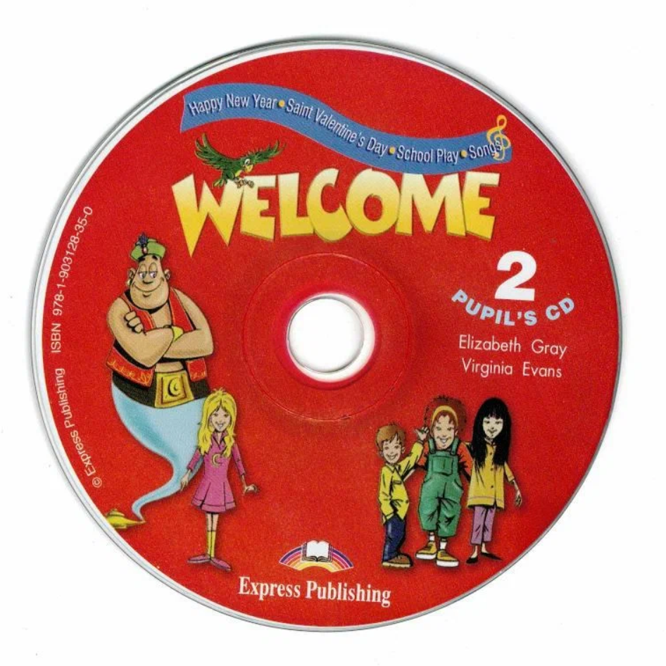 Welcome-2 Pupil's Audio CD. School Play & Songs (CD) - фото №2