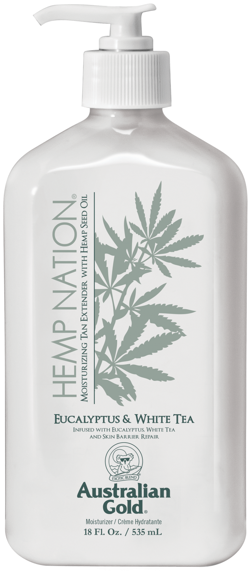 Лосьон для тела Hemp Nation Eucalyptus & White Tea Australian Gold