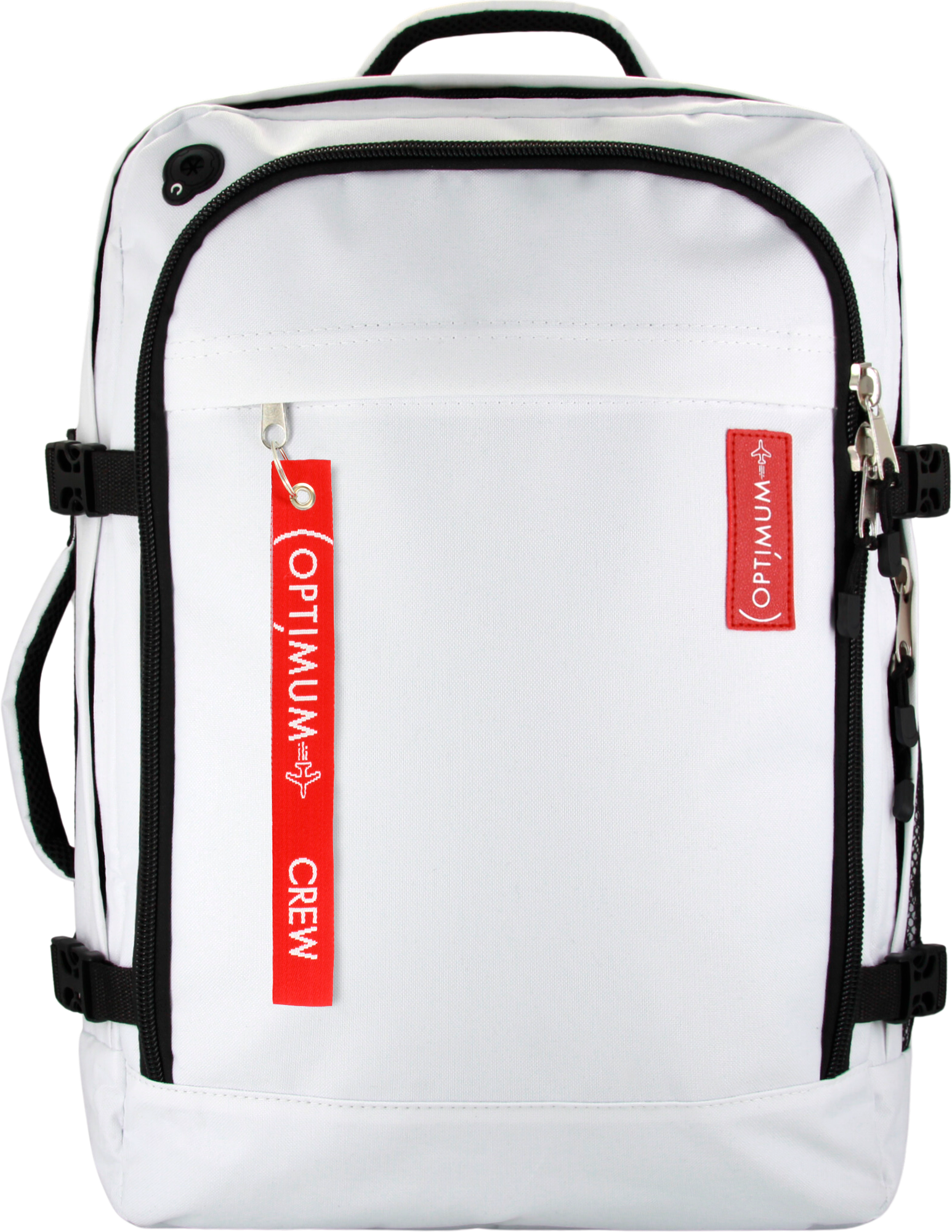 Рюкзак сумка чемодан ручная кладь S в самолет дорожная 44 л, белый - фотография № 6