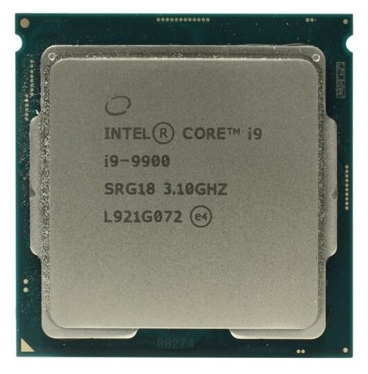 Процессор Intel Core i9-9900 LGA1151 v2, 8 x 3100 МГц, OEM