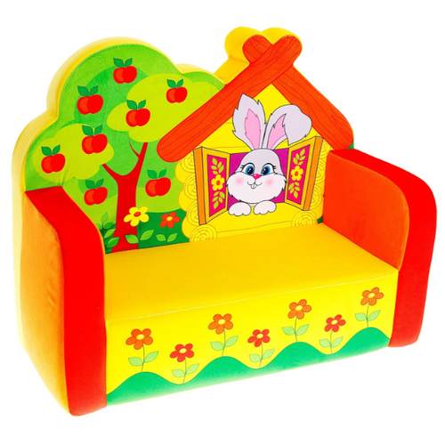 фото Мягкая игрушка «диван зайчонок» смолтойс