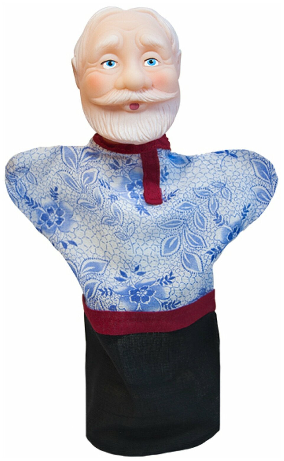 Кукла-перчатка "Дед" на руку, кула-рукавичка для кукольного театра, перчаточная кукла