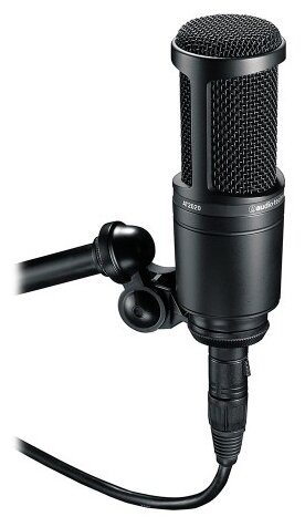 Микрофон Audio-Technica AT2020 черный фото 2