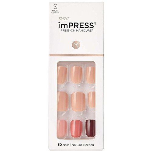 твердый лак kiss impress manicure color kim001c оттенки заката длина короткая Kiss Твердый лак Импресс Маникюр Акцент Оттенки заката, длина короткая Impress Manicure Color KIM001C