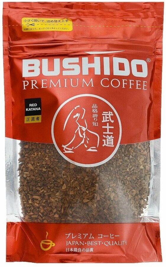 Bushido Кофе Бушидо Рэд Катана (Bushido Red Katana) растворимый (75 г)