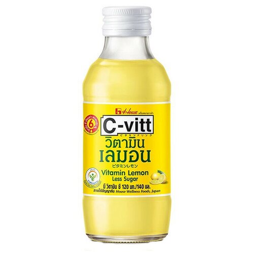 Напиток сокосодержащий витаминизированный C-Vitt лимон, 140 мл