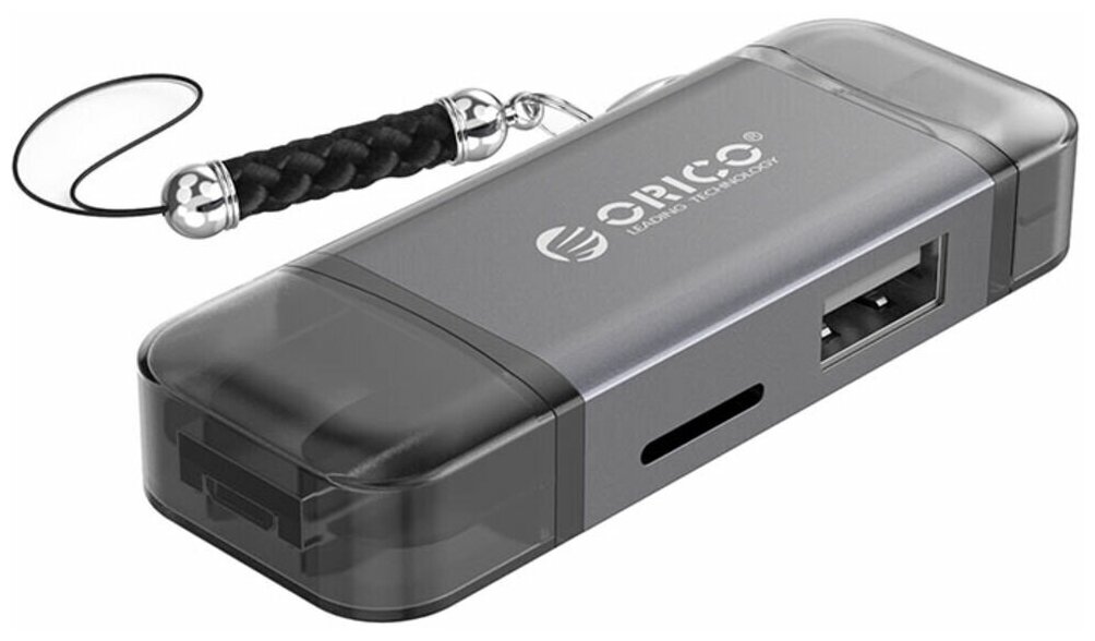 Card Reader ORICO 2CR61 USB2.0 Type C Серый