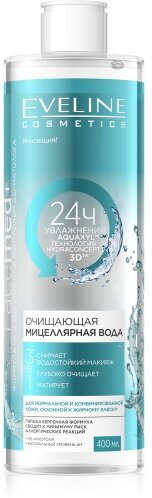 Мицеллярная вода Eveline 3в1 FACEMED+, 400 мл