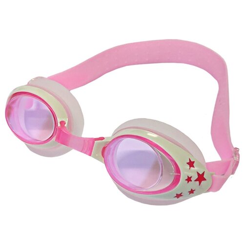 фото Очки для плавания magnum b31523-2 детские (розовый/белый)