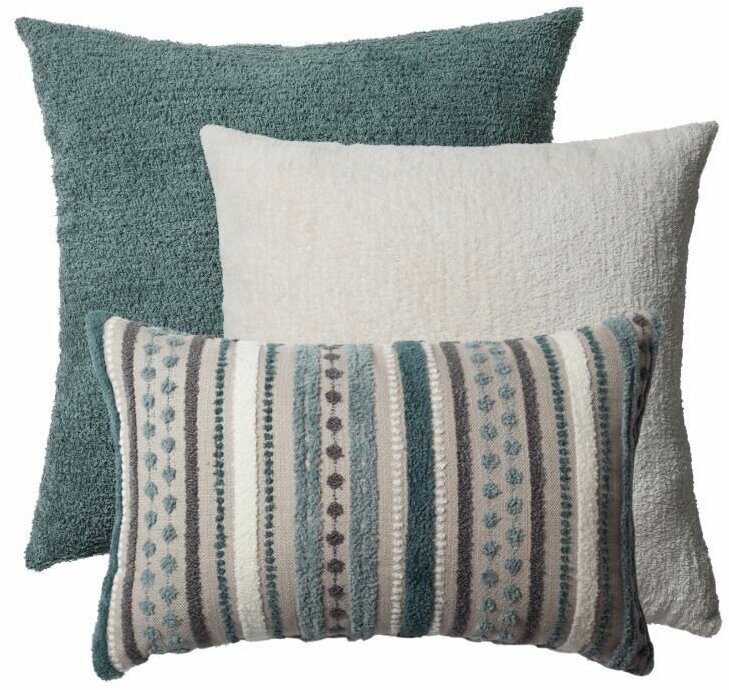 Комбинированный набор из 3 декоративных подушек 