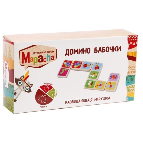 фото Настольная игра Mapacha Домино Бабочки