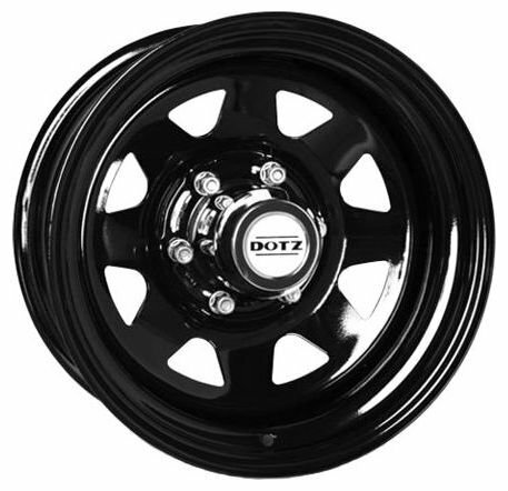 DOTZ 4X4 STAHLRADER O6RPDB36 DOTZ 4X4 STAHLRADER Dakar dark 16 / 7.0J PCD 6x139.70 ET 36.00 ЦО 106.10 Стальной / Черный