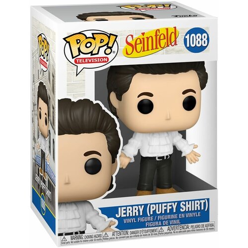 Фигурка Funko POP! Сайнфелд Джерри Сайнфелд (Jerry w/Puffy Shirt) 54682 игровые фигурки funko фигурка pop tv parks