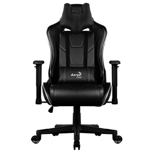 фото Компьютерное кресло aerocool ac220 air rgb игровое, обивка: искусственная кожа, цвет: черный