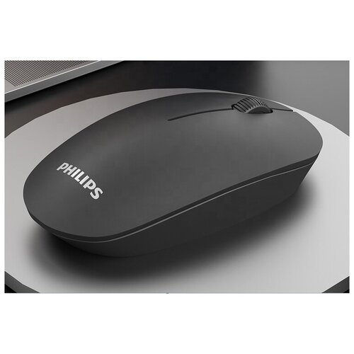 Мышь беспроводная PHILIPS SPK7221 чёрный 53000₽