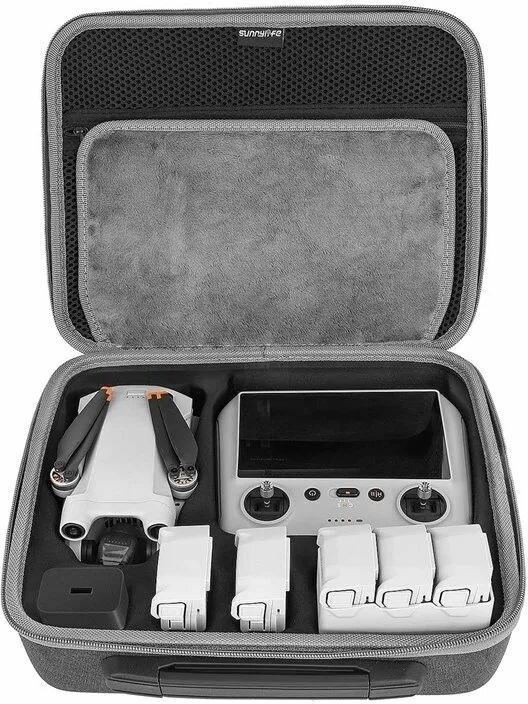 EVA кейс квадрокоптера DJI Mini 3 / Mini 3 Pro, пульта и аксессуаров SunnyLife версия Для дрона, пульта и прочего