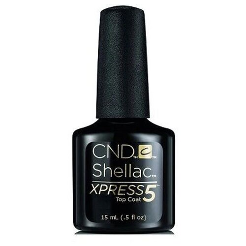 CND Верхнее покрытие Top Coat Xpress5, прозрачный, 15 мл bluesky верхнее покрытие top coat прозрачный 15 мл