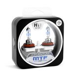 Галогенные автолампы MTF Light Серия Argentum 130 H11, 12v, 55w - изображение