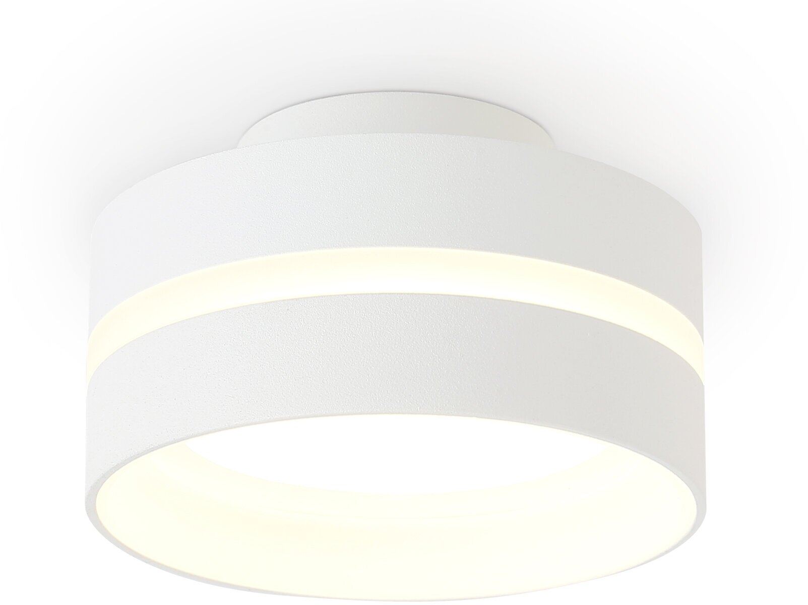 Накладной светильник со сменной лампой GX53 TN5419 SWH/FR белый песок/белый матовый GX53 IP20 D95*60