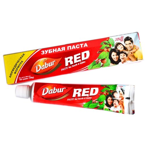 Зубная паста Red, 100 г зубная паста месвак 100 г