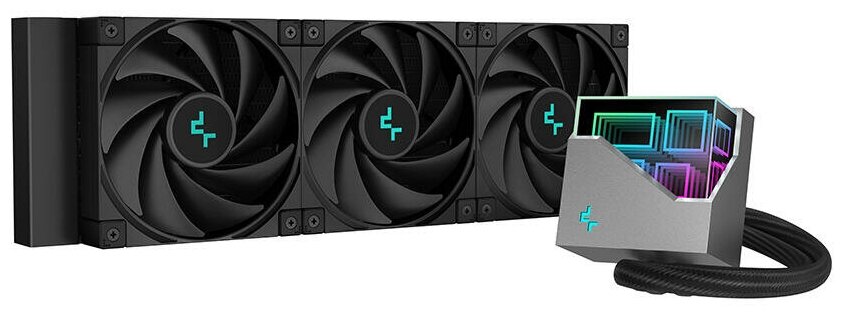 Система водяного охлаждения Deepcool LT720, чёрный/ARGB — купить в интернет-магазине по низкой цене на Яндекс Маркете