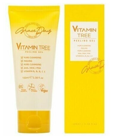 Пилинг гель для лица с витаминами Grace Day Vitamin Tree Peeling Gel 100ml