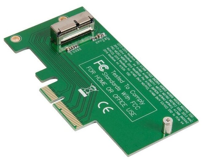 Переходник (adapter) PCI-E / SATA3 - iMac / MacBook Air Mid 2013 - Mid 2017