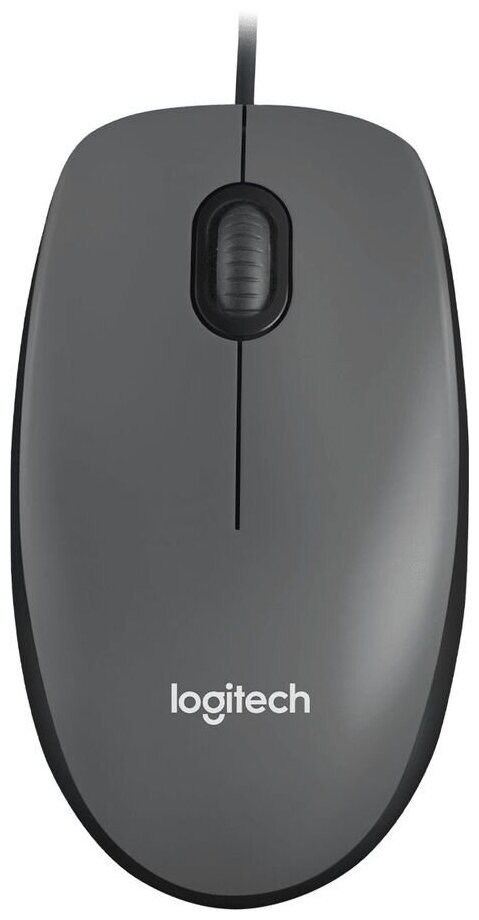 Мышь Logitech M90 черный оптическая (1000dpi) USB 910-001793 .