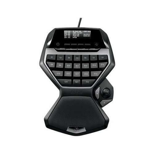 Клавиатура Logitech G13 Advanced Gameboard, USB, проводная, подставка для запястья, жк дисплей, манипулятор