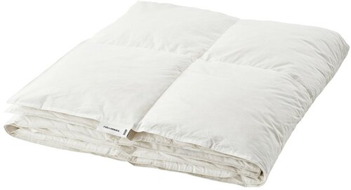 Одеяло теплое икеа фьелларника, 150х200 см, белый