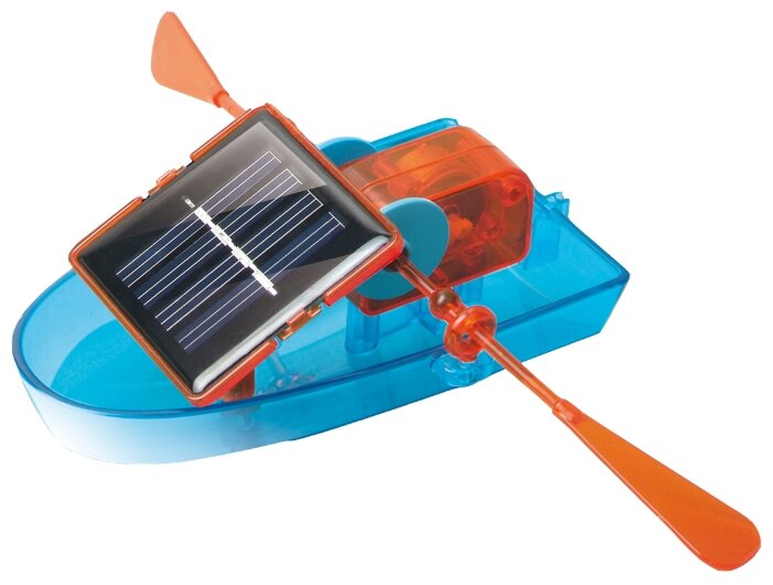 Конструктор CuteSunlight Toys Factory 2025 Solar Powered Boat фото 2