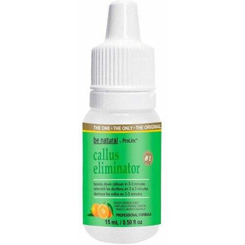 Be natural Гель кератолитик для педикюра апельсин / Callus Eliminator, 15 мл be natural dry heеl eliminator увлажняющий крем для ног и рук 473 мл