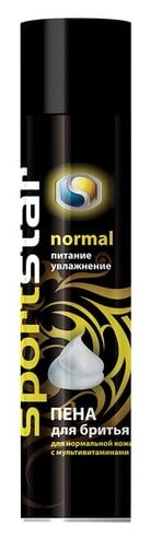 Пена для бритья Normal для нормальной кожи SportStar, 200 мл