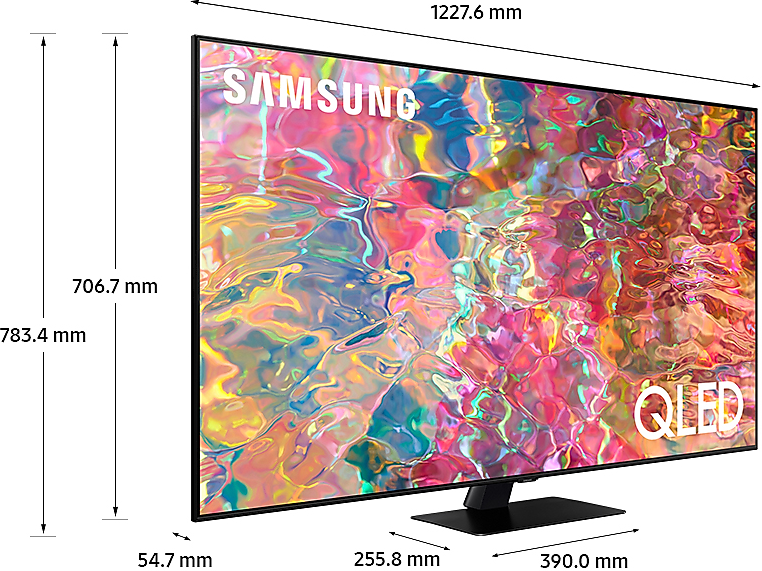 Телевизор Samsung Series 8 QE55Q80BAUXCE, 55", QLED, 4K Ultra HD, серебро - фото №8