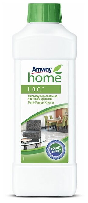 Amway L.O.C. Многофункциональное чистящее средство, 1 л, 1 кг, 1 шт. в уп, 1 уп, белый