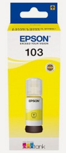 Изображение товара Контейнер Epson C13T00S44A 103 для T00S4 с желтыми чернилами L3150/L3100/L3110