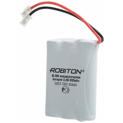 Аккумулятор ROBITON DECT-T207-3х3AAА, 3.6 В, 600 мАч, NiMH