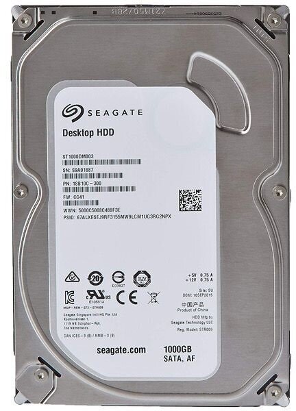 Внутренний HDD диск Seagate ST1000DM003