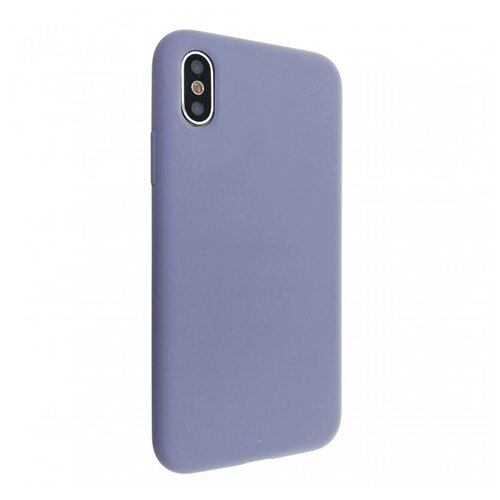 фото Чехол на ip x kruche silicone lavender gray