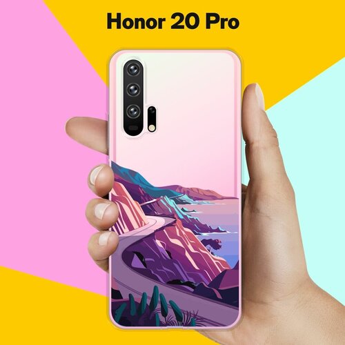 Силиконовый чехол на Honor 20 Pro Горы 20 / для Хонор 20 Про силиконовый чехол горы на honor 20 pro