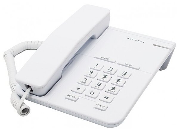 T22 Alcatel (White) Телефон проводной, цвет белый
