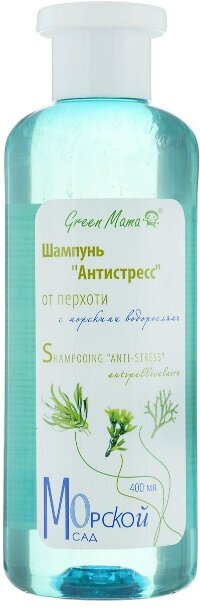 Green Mama Шампунь Антистресс от перхоти с морскими водорослями 400 мл 1 шт