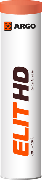 Индустриальная литий-кальциевая смазка Elit HD EP2 туба-картридж 0,37 кг